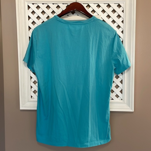 Sale! POLO Ralph Lauren men’s short sleeve t-shirt teal size medium - Picture 5 of 5